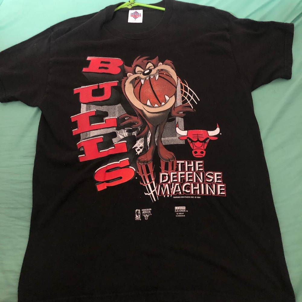 VTG 1994 Chicago Bulls Tazz The Defense Machine